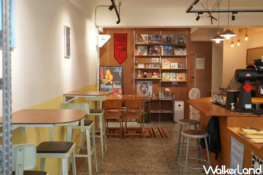 ▲「有純咖啡廳」店內環境。（攝影：楊婷雅）