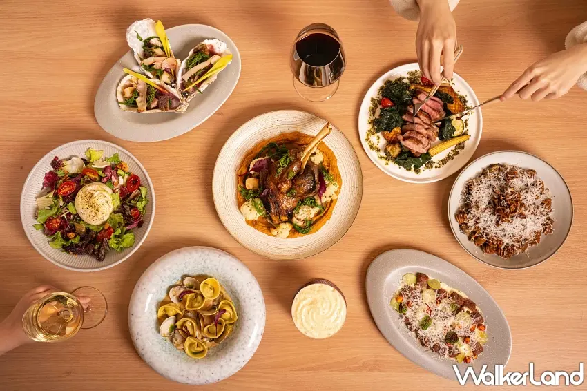 ▲歲末聚餐首選BUON PASTA，現正推出消費滿額加1元抽獎與葡萄酒抽好禮活動，適合親友歡聚