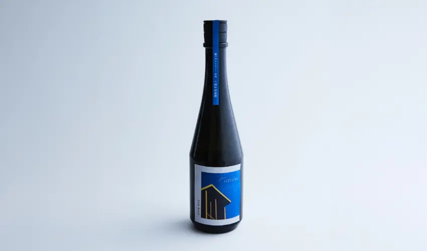 ▲攜手老字號酒造「水口酒造株式會社」釀造出原創日本酒。