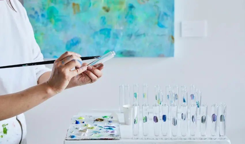 ▲以啟發靈感的香氣為主題，打造出原創室內香氛。