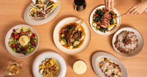 板橋美食新地標！BUON PASTA藍帶主廚手工麵，滿額加1元抽餐券、豪送義大利名莊大酒。