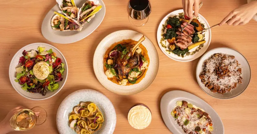 板橋美食新地標！BUON PASTA藍帶主廚手工麵，滿額加1元抽餐券、豪送義大利名莊大酒。