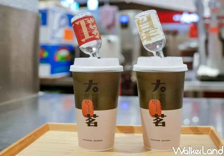 ▲草莓季進入高峰，大茗以低酒精茶飲切入節慶市場，讓粉絲在街邊也能感受聖誕與跨年的儀式感。