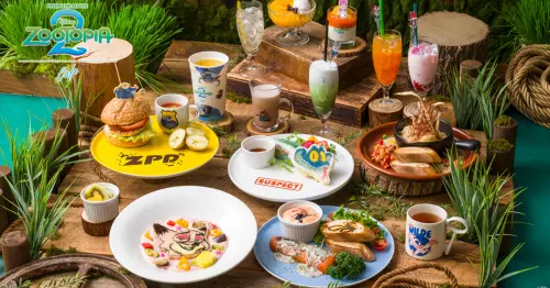 迪士尼最新動畫《動物方城市2》主題咖啡廳「OH MY CAFE」在東京・大阪・愛知三大都市期間限定開幕。