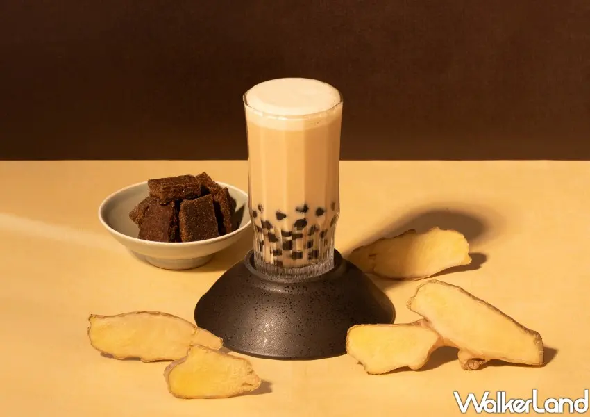 ▲萬波「薑汁撞奶」加珍珠更療癒。