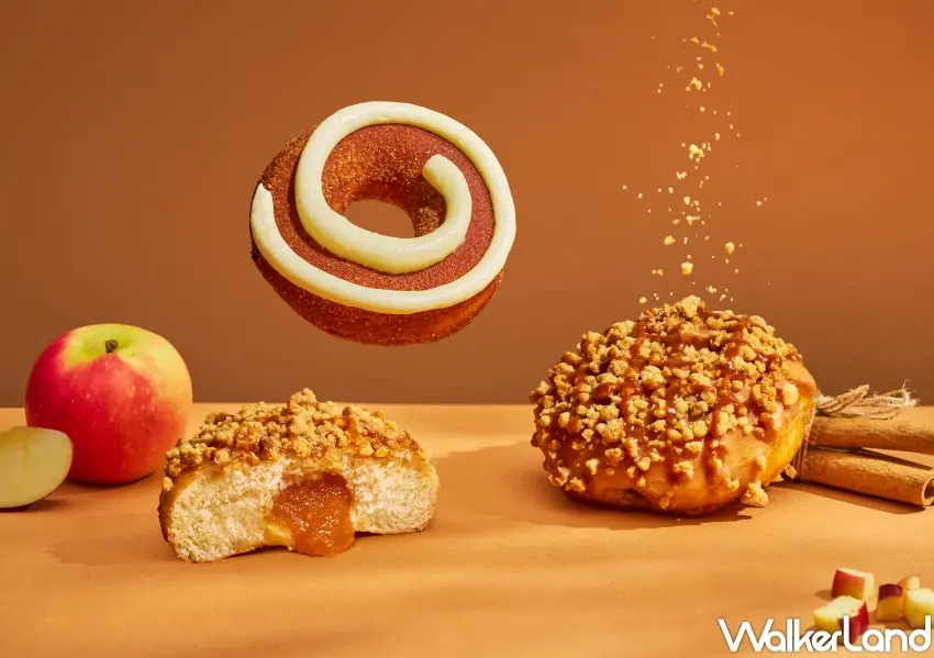 ▲Krispy Kreme 以肉桂為主題打造濃郁系甜甜圈,結合鬆軟圈體與香氣糖衣,適合冬天享用。