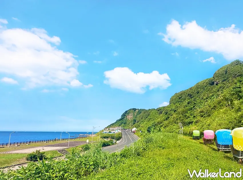 ▲深澳鐵道自行車依山傍海,湛藍海景與層層山巒相伴,騎乘途中盡覽青春山海線的壯麗風光