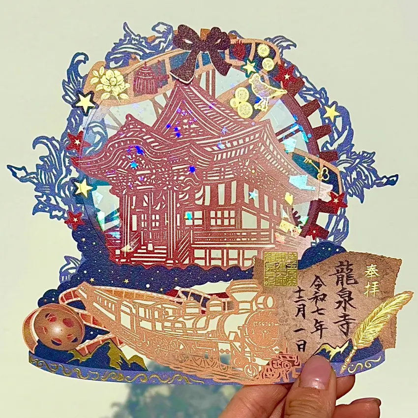 ▲充滿喜氣氛圍的御守為大家帶來滿滿好運。