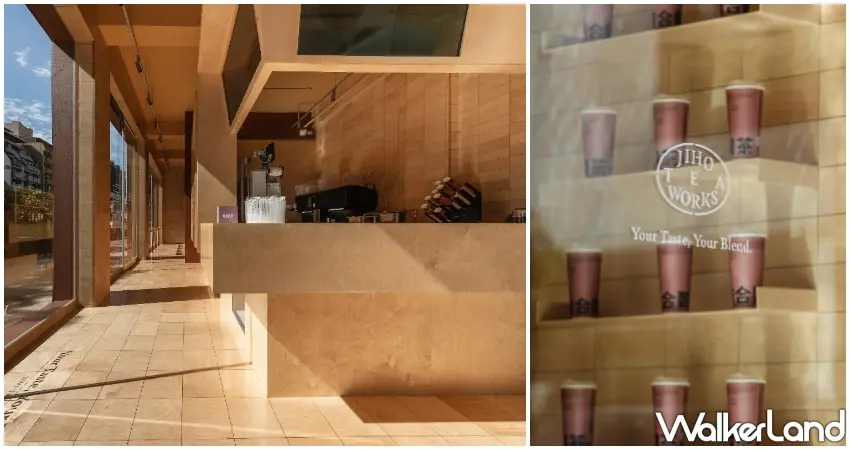 ▲▲「吉合製茶台中大和創始店」一樓空間。(吉合製茶提供)