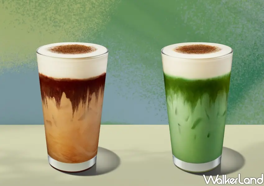 ▲星巴克維也納風系列回歸「維也納風香醇那堤 」、「維也納風抹茶那堤」。