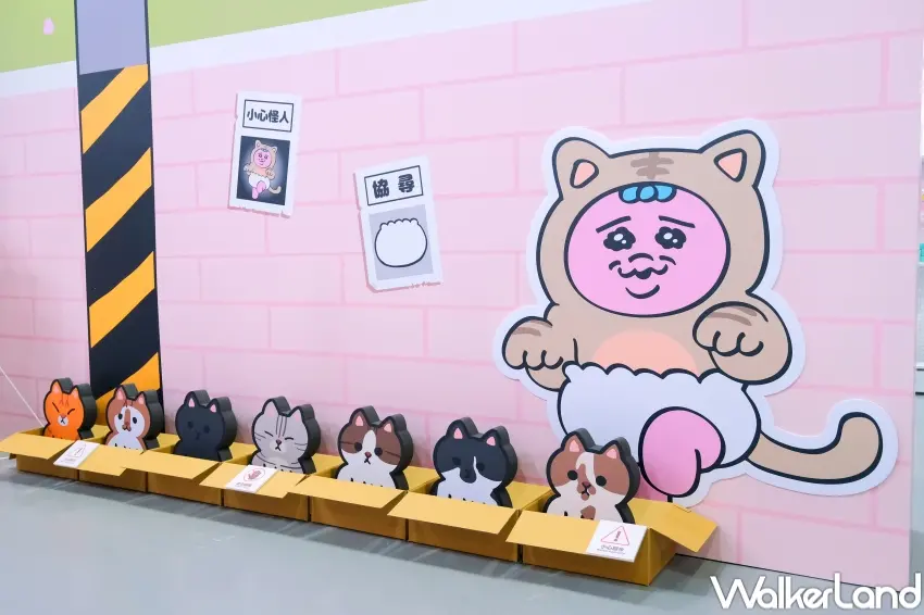 ▲粉絲可在褲褲兔快閃店中感受療癒又貼近日常的互動體驗（攝影：張人尹）