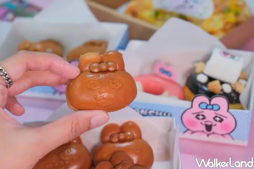 ▲多款造型餐點與飲品，讓粉絲在褲褲兔快閃店邊吃邊拍（攝影：張人尹）