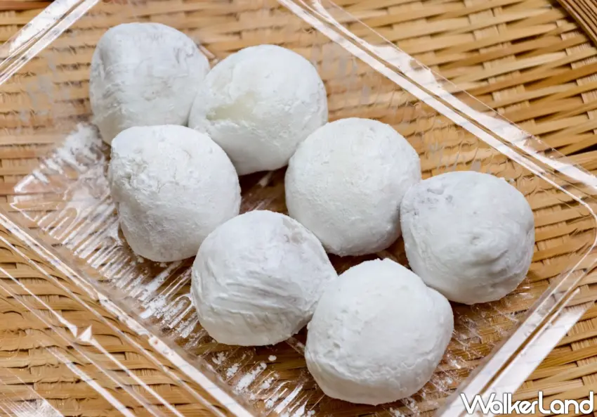 ▲「林記手工麻糬」麻糬佛心價一顆只要10元。（美食好芃友提供）