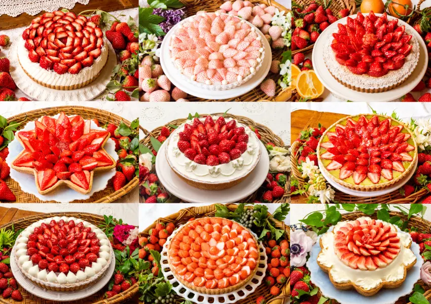 ▲日本必吃草莓蛋糕！擺滿草莓超浮誇、11種口味任你挑，甘王草莓、白草莓通通有（キルフェボン株式会社 提供）