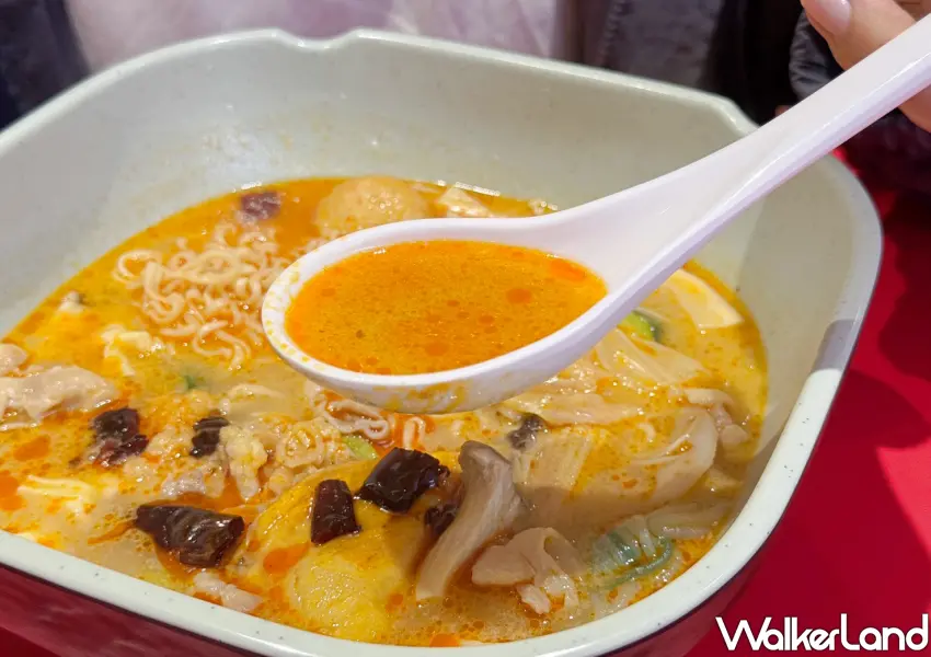 ▲海底撈麻辣燙「圈粉舖子」辣度可以調整。(攝影:鄭雅之)