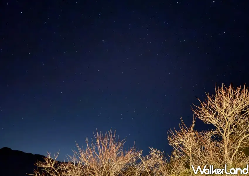 ▲在福壽山莊提供星空導覽，享受在都市中無法體驗的奢侈星空。(攝影：鄭雅之)