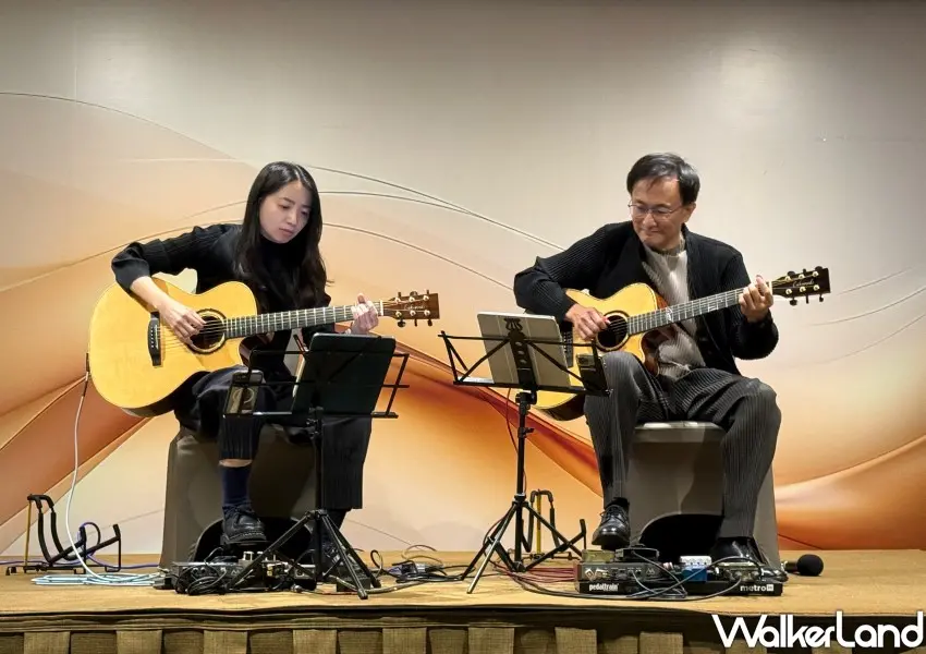 ▲武陵富野渡假村夜間有星空音樂會，邀請不同音樂家到此表演。(攝影：鄭雅之)