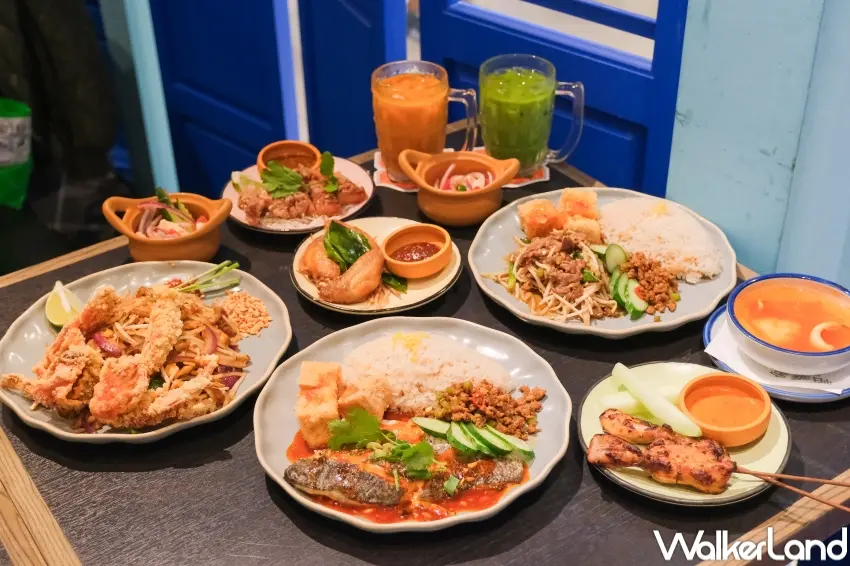 ▲帕泰家以個人套餐形式，讓粉絲平日也能安心坐下來享受泰式料理。（攝影：張人尹）