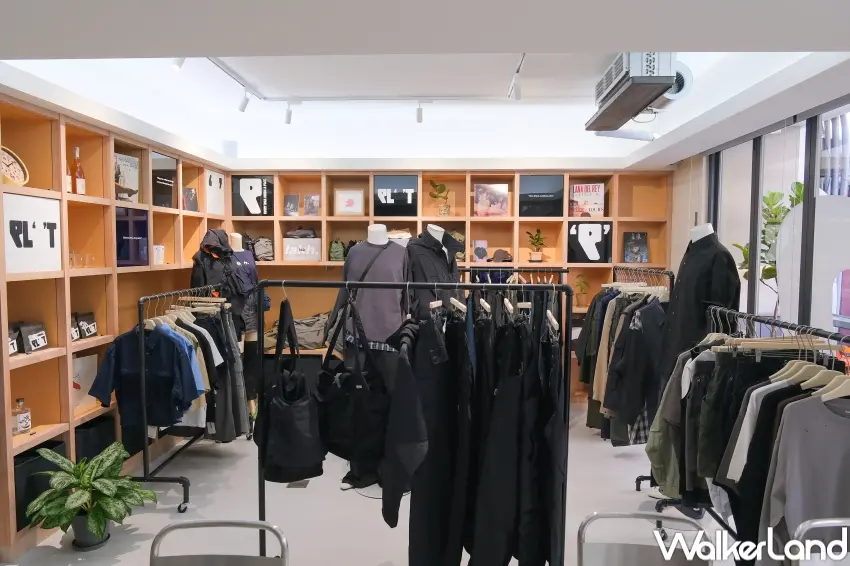 ▲PLOT 迎來香港潮流品牌 LAKH 台灣限定 POP-UP，結合服飾展售與生活空間呈現。（攝影：張人尹）