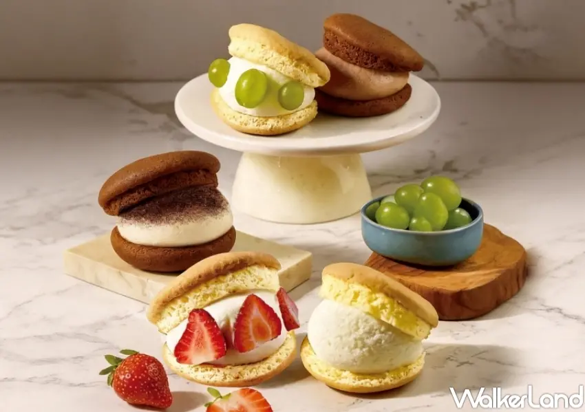 ▲COZY TEA御私藏與TrueWin初韻聯名冰心舒芙蕾在台北車站門市開賣。