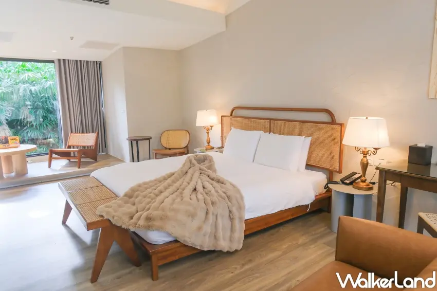 ▲天成飯店集團全新品牌「天成逸旅-蝴蝶谷」，並預告2026年打造天成丰閣-樂•台中精品飯店。（攝影：張人尹）