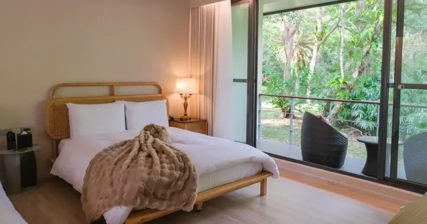 花蓮自然系渡假飯店！天成逸旅-蝴蝶谷一泊三食7,899元起，自然系溫泉客房 森林別墅必衝。