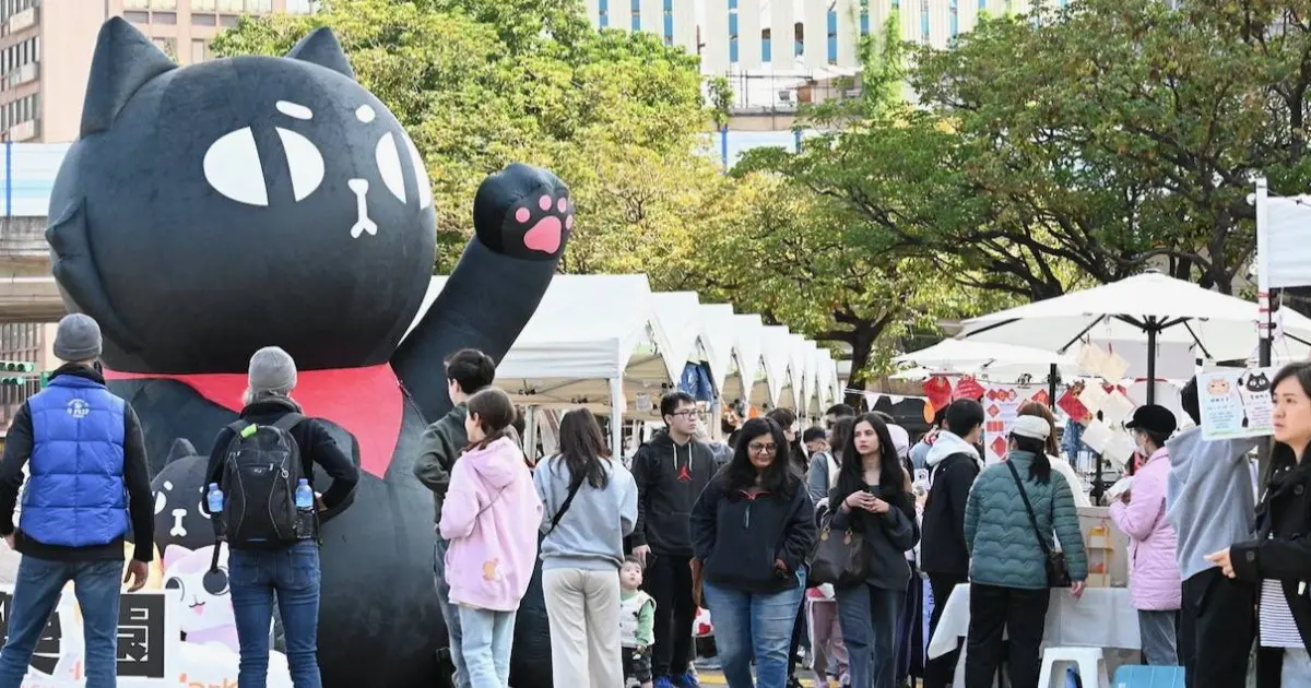 5場台北市集開逛！華山貓咪市集、復古聖誕市集領軍，台北人搭捷運趕場去。