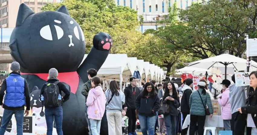 5場台北市集開逛！華山貓咪市集、復古聖誕市集領軍，台北人搭捷運趕場去。