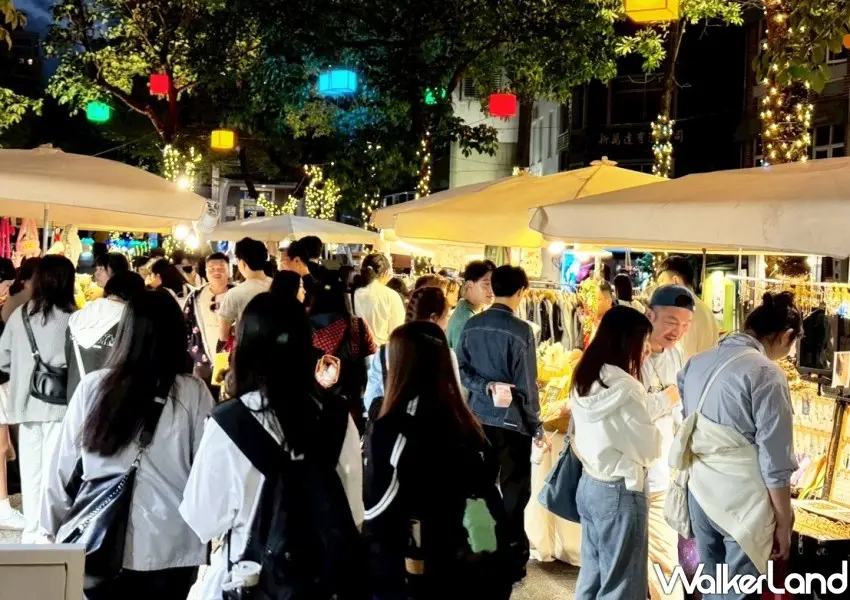 ▲中山站 美式復古聖誕市集一路熱鬧到12月31日。