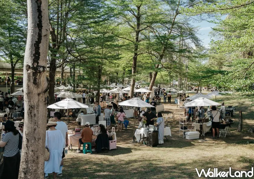 ▲「Mori Market 島國森行」2025年最終場，本週末在紀州庵文學森林登場。