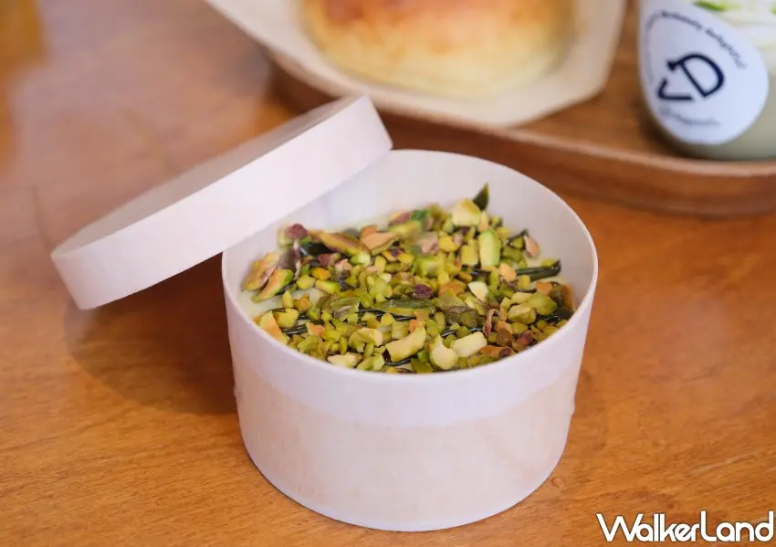 ▲Double V推出6款創意冰品，透過不同冰品型態放大開心果的多樣性。(攝影：鄭雅之)