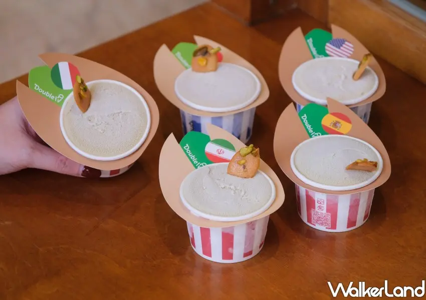 ▲義大利西西里開心果展現礦物鹹感與柔順堅果奶香，伊朗開心果則以厚實果油香氣取勝。(攝影：鄭雅之)