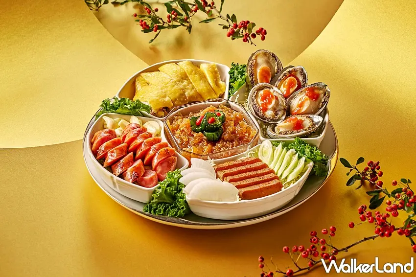 ▲台北美福 米香 2026米香五福拼盤 圖：台北美福提供