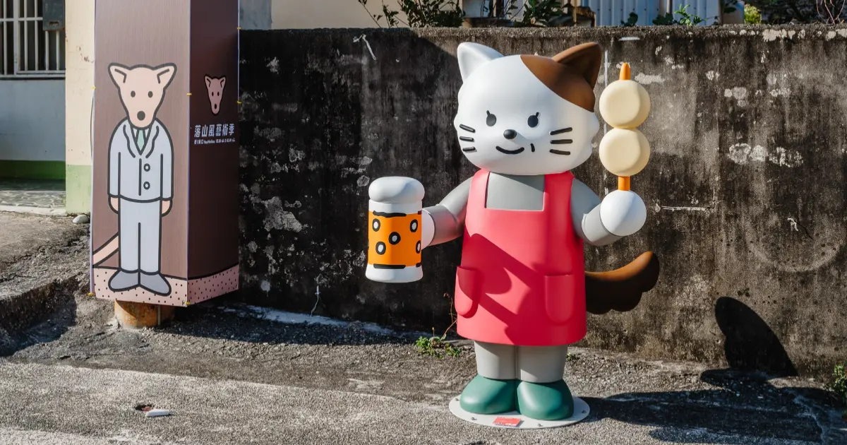 屏東冬季旅遊亮點！落山風藝術季拍到3月，超萌貓咪小鎮免費拍。