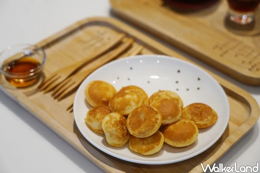 ▲荷蘭風味小鬆餅。（攝影：楊婷雅）