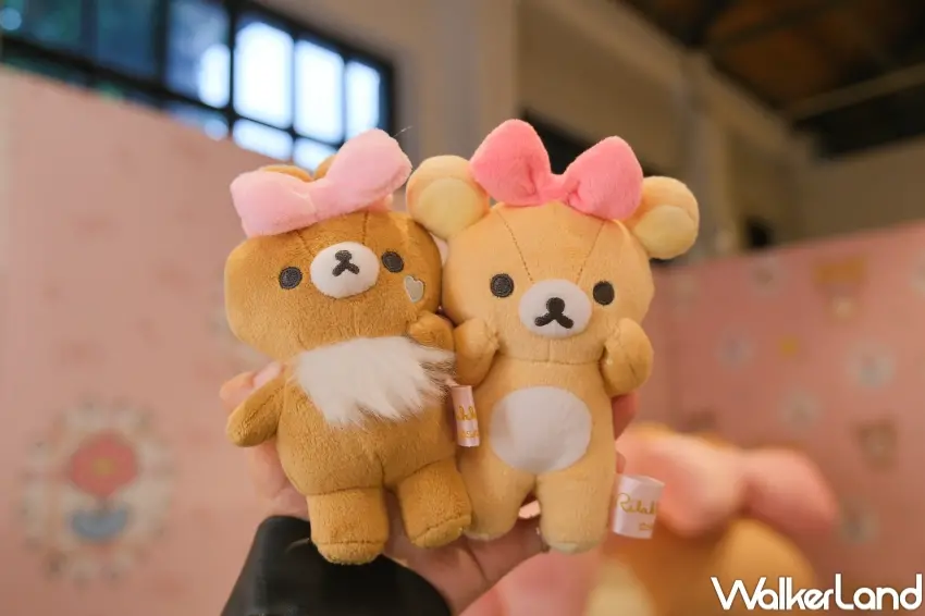 ▲Makeup Rilakkuma愛美系列登場,甜美粉色調與大型氣偶成為拍照亮點。(攝影:張人尹)