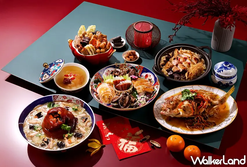 ▲對於講究傳統風味與文化底蘊的饕客來說，連續七年榮獲米其林一星且五度蟬聯綠星肯定的山海樓，無疑是今年外帶年菜的夢幻首選