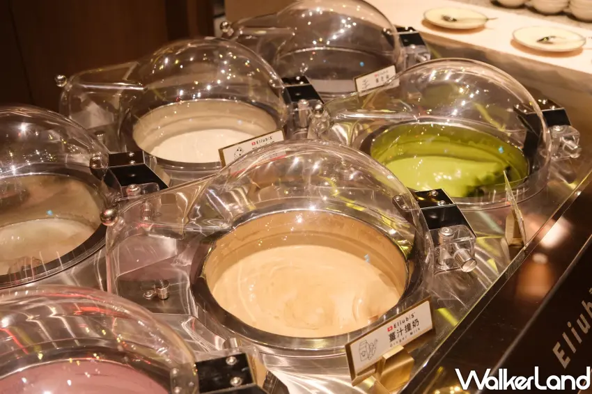 ▲漢來島語吃到飽甜點不能錯過現做Gelato冰淇淋。（攝影：鄭雅之）