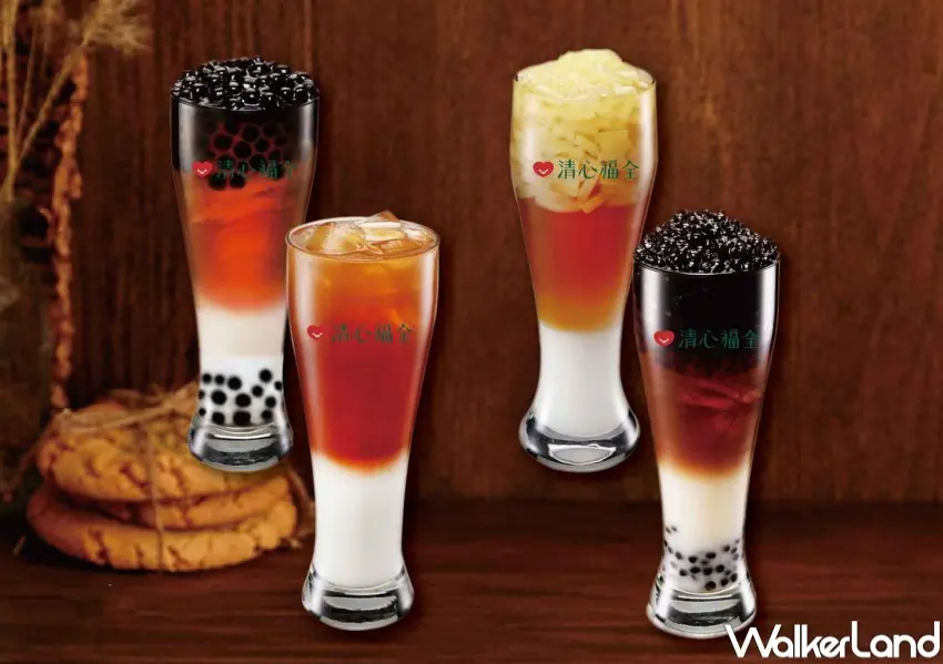 ▲清心福全年末優惠採第二杯折10元設計,兩杯可自由混搭更有彈性。