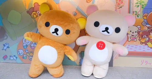 拉拉熊特展在華山！展場限定新品必買，拉拉熊愛美系列 拉拉熊壽司系列超萌。
