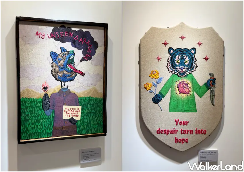 ▲高木耕一郎台北個展「I Was a Scared Light」即日起至1月17日在VINS Gallery展出，免門票參觀。(攝影：鄭亦庭)