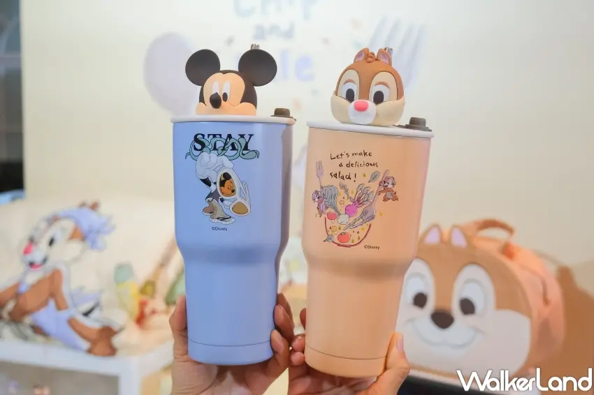 ▲799元福袋首度推出800mL公仔冰壩杯，外出攜帶更方便。（攝影：張人尹）