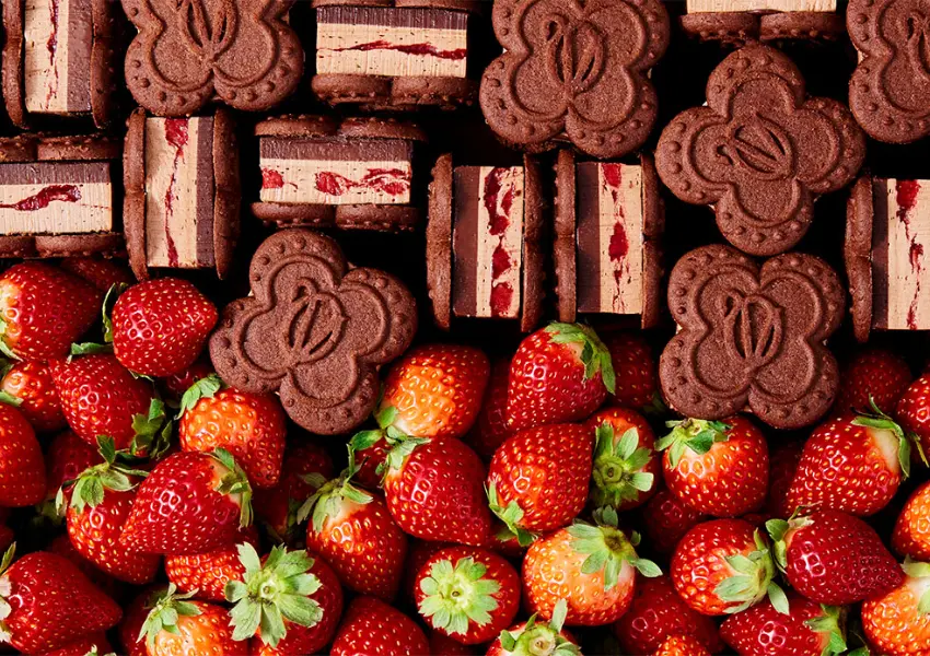 ▲東京必買伴手禮！VERY RUBY CUT 開賣即秒殺、連日本人都愛，新品 草莓巧克力奶油三明治 別錯過（株式会社グレープストーン 提供）