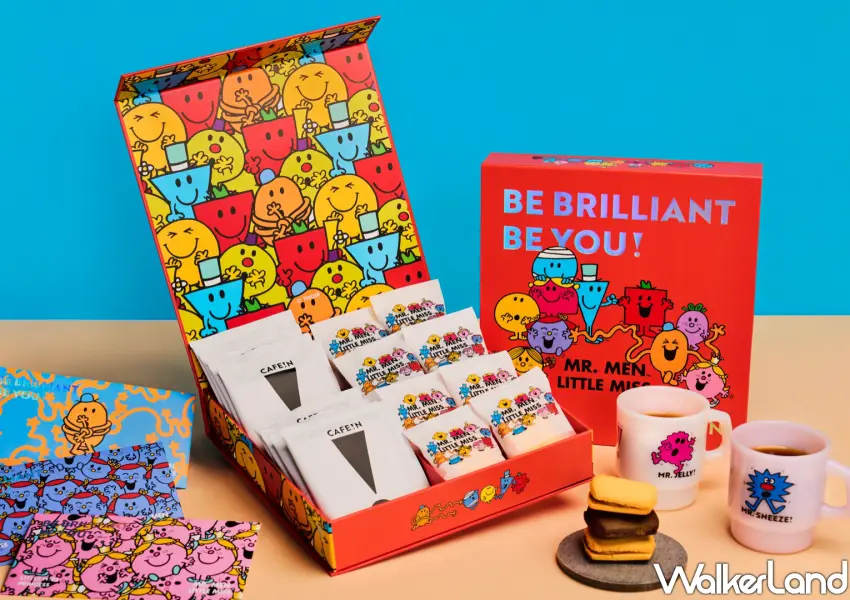 ▲CAFE!N 奇先生妙小姐融入角色繪本世界的新年禮盒。