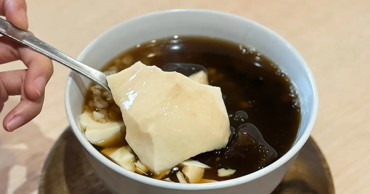 70元手工豆花吃到飽！澎湃豆花 在地人激推、吃完飽一整天，桃園超高CP值甜點店。