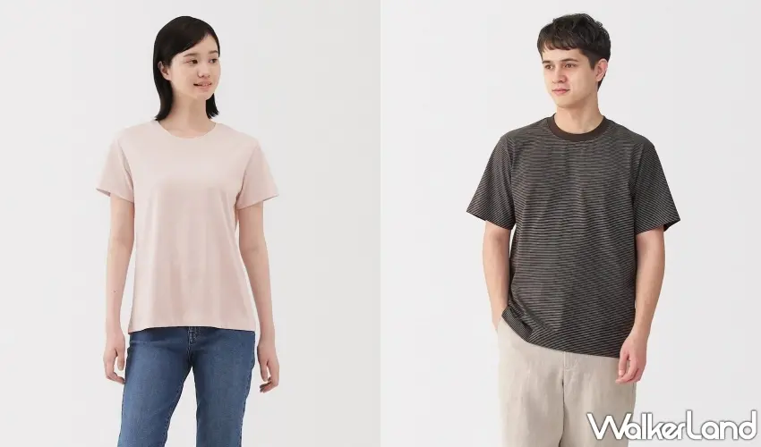▲在服飾配件類別中，消費者最在意的仍是「每日必備」的舒適度與實穿性。毫無懸念地，由「男女天竺圓領短袖T恤」奪下年度銷售冠軍
