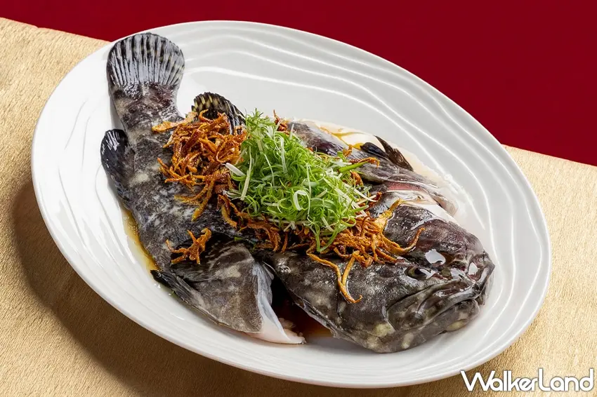 ▲高雄日航酒店桃泉中餐廳推出限量外帶年菜組 - 古法陳皮龍虎斑