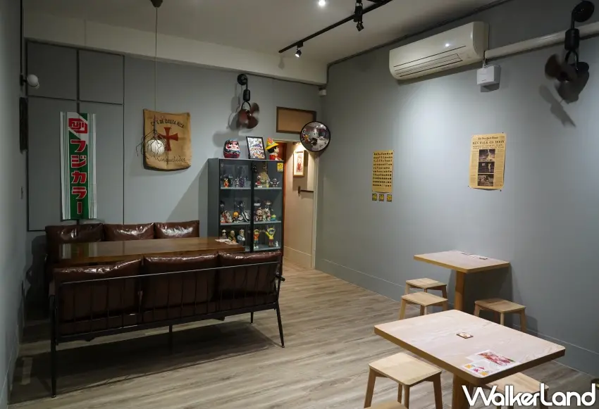 ▲「一起癮冰室」二樓座位區。（攝影：楊婷雅）