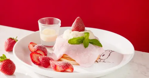 杏桃鬆餅屋草莓季！絕美粉紅蒙布朗、草莓大福鬆餅，搶攻草莓控必吃清單。