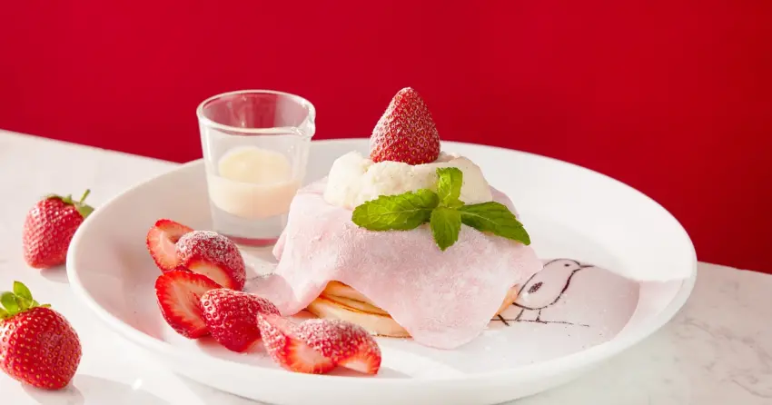 杏桃鬆餅屋草莓季！絕美粉紅蒙布朗、草莓大福鬆餅，搶攻草莓控必吃清單。